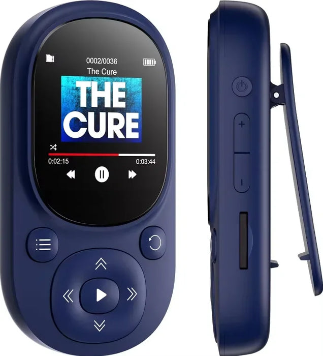 32Gb Clip Mp3 Player Mini Portable Music Player With Fm Radio Recording Pedometer