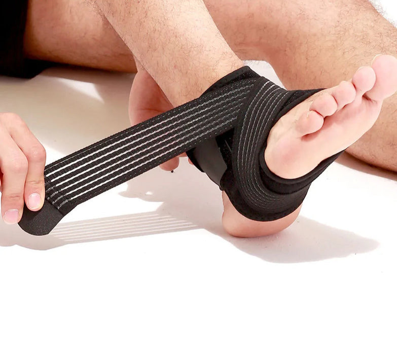 Pair of Ankle Support Brace For Sports Elastic Strap