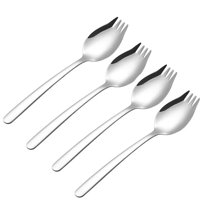 2 / 4 Piece Stainless Steel Salad Fork Set Ideal For Restaurants & Dessert Shops