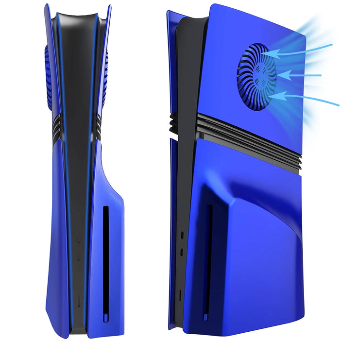 For Ps5 Pro Cover Face Plate Replacement Shell Anti-Scratch Faceplate With Cooling Vent For Ps5 Pro Disc / Digital Edition Console