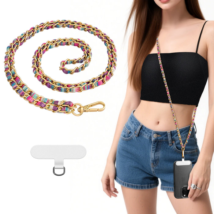 For Most Smartphones Anti-Theft Strap Cell Phone Chain Crossbody Universal Phone Lanyard