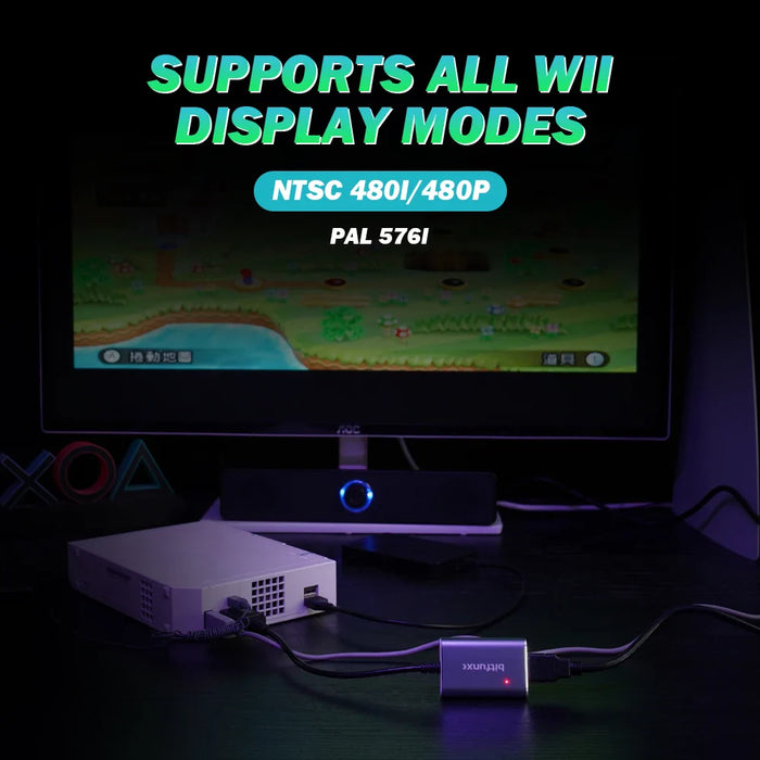 For Nintendo Wii Ntsc Pal Retro Game Consoles Hdmi Adapter