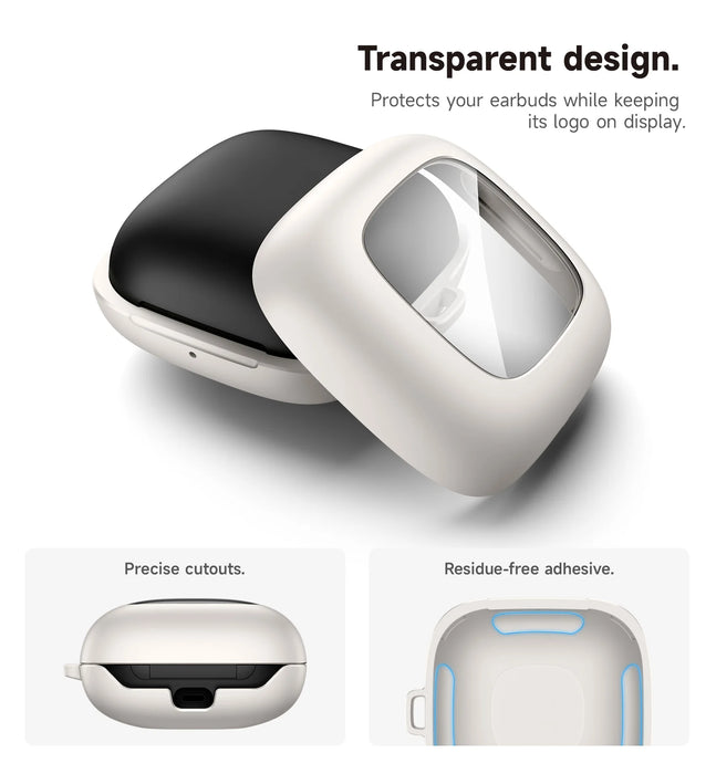 For Beats Powerbeats Pro Earbuds Full-Bodydrop Protection Case With Magnetic Lid Lock & Carabiner