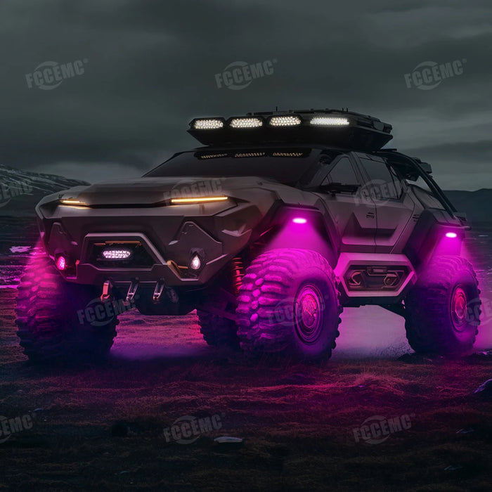 App-Controlled Rgb Led Chassis Lights For Off-Road Vehicles