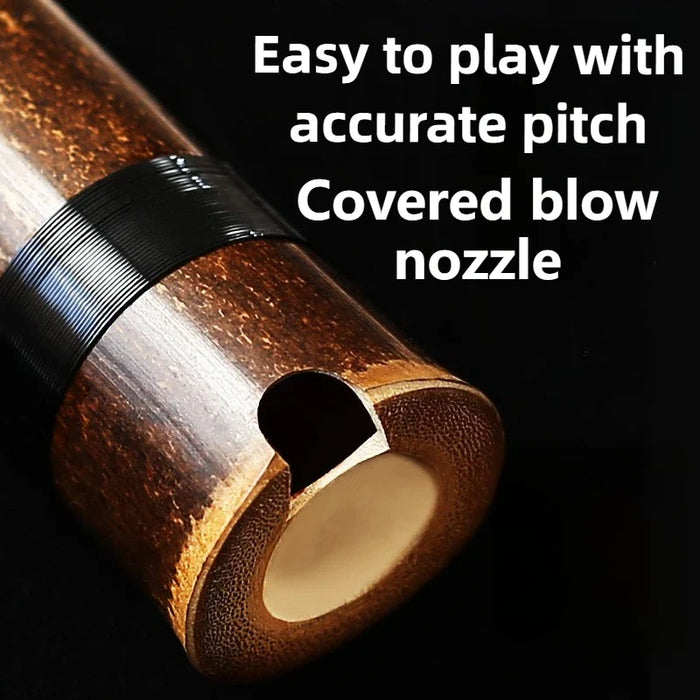 Professional G / F Key Bamboo Flute For Adults