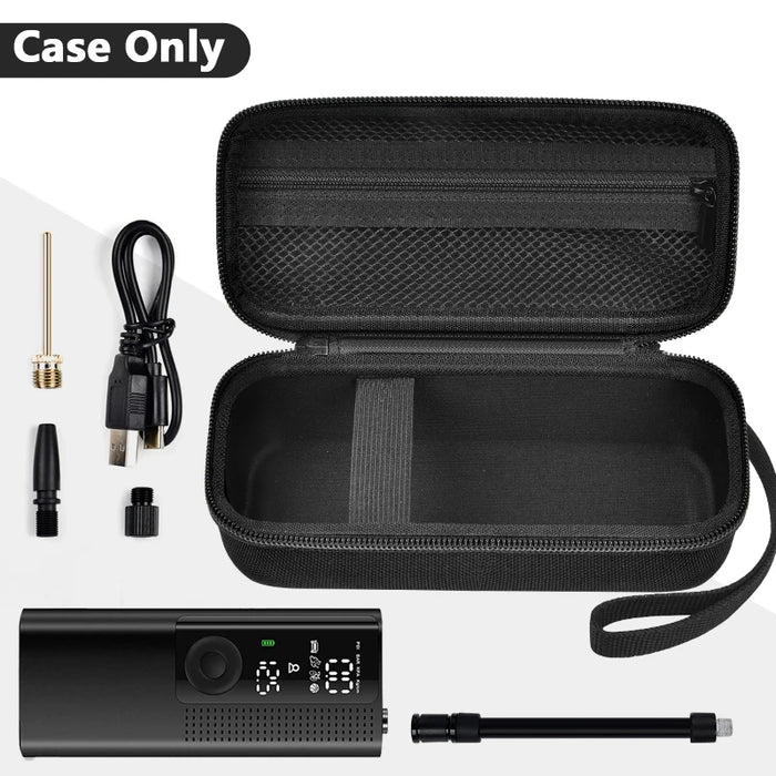 Portable Air Pump Case 120 Psi Compressor Storage Bag For Usb Cable Air Hose