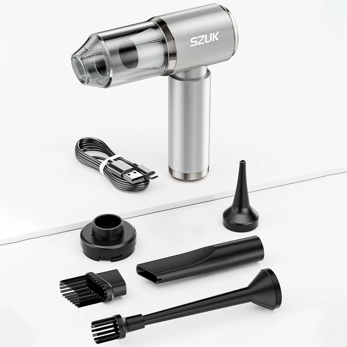 Portable Car Vacuum Cleaner 2 In 1 Handheld & Blower