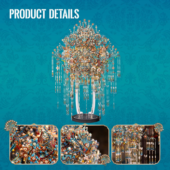 3D Metal Model Kit For Home Decor Kingfisher Phoenix Coronet