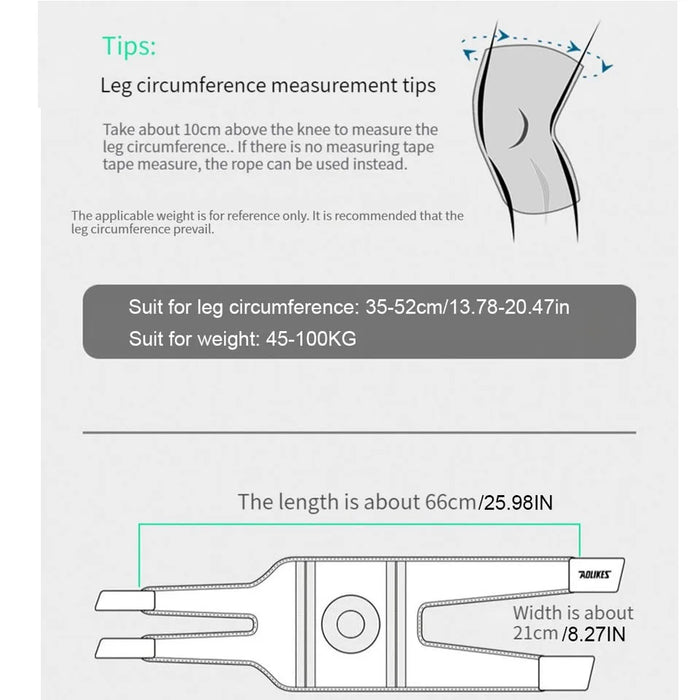 Pair of Knee Braces With Side Stabilizers Pain Relief For Men And Women Running Cycling Climbing