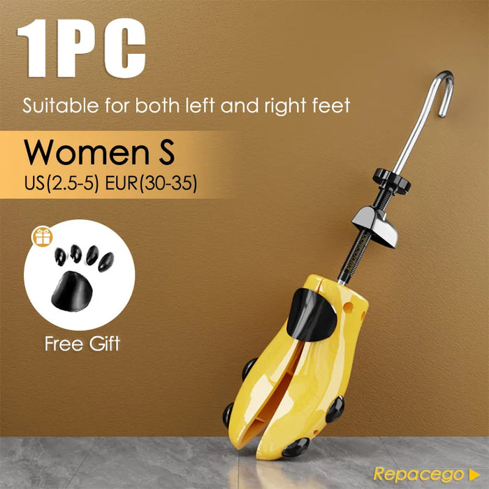 Unisex 2 Piece Plastic Universal Adjustable Length Width High Low Top Shoes Stretcher Expander Extender Keeper Tree