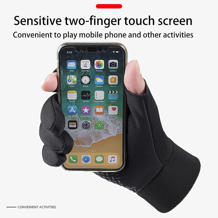 Anti Slip Winter Fishing Gloves