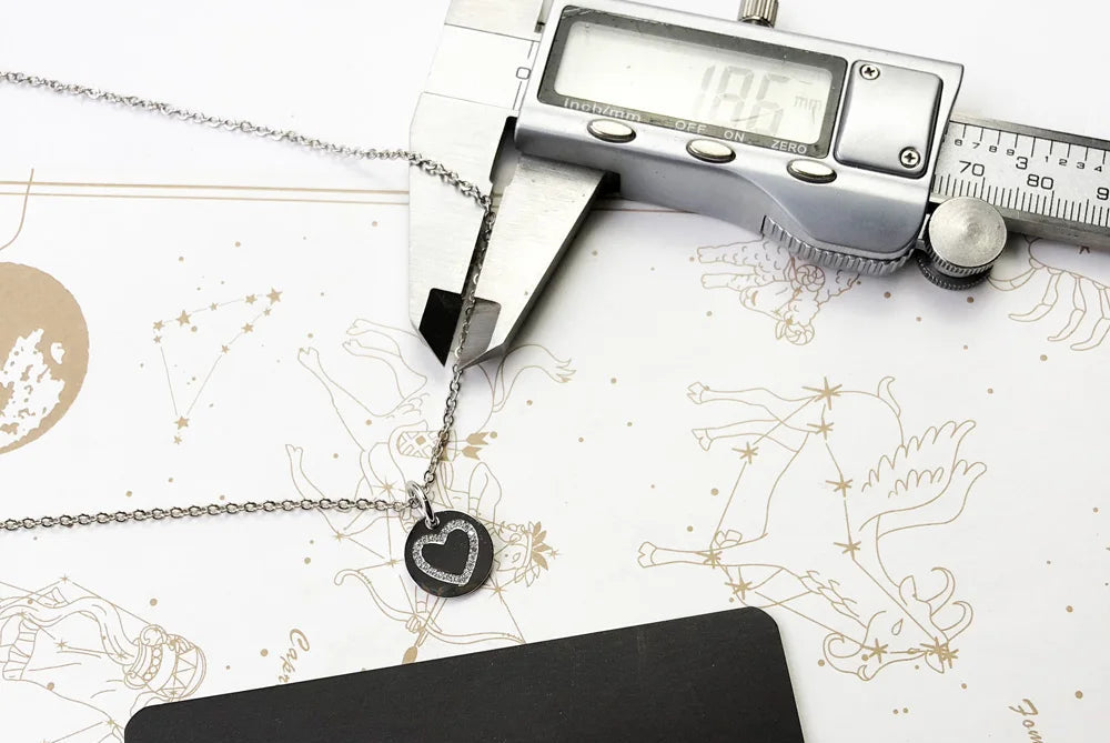 925 Sterling Silver Romantic Heart Pendant Fashion Jewelry For Women