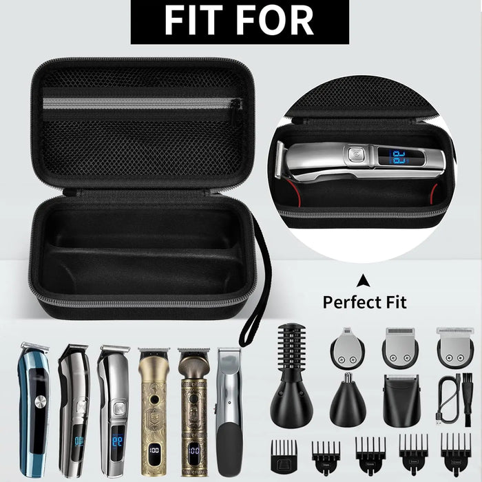 Travel Case For Ufree/Brightup Fk 8788T/Wahl 9916 817V Beard Trimmer Electric Razor Bag Bag Only