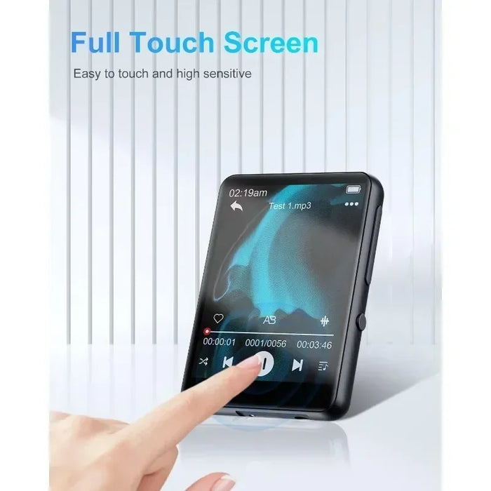 Portable 32Gb Mp3 Player With Bt 5.0 Touch Screen Speaker & High Fidelity Sound