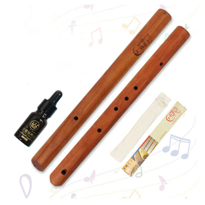 Wooden Vertical Blowing Flute For All Ages