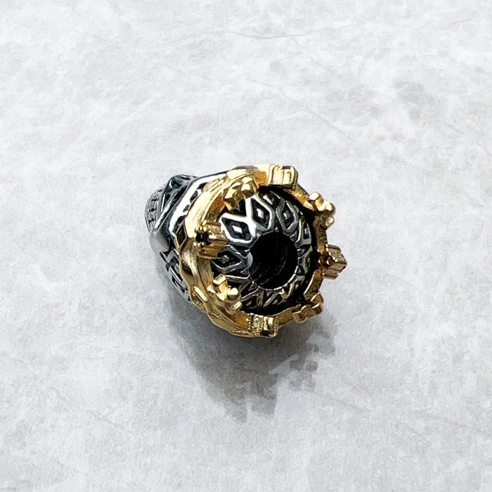 925 Sterling Silver Skull Crown Bead Winter Charm For European Bracelets Rebel Accessory For Men And Women