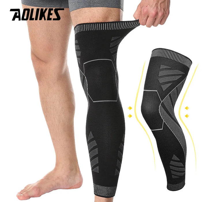 Full Leg Compression Sleeve For Weightlifting & Arthritis Relief