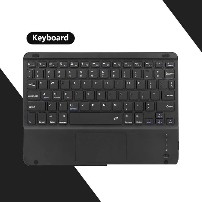 Wireless Touchpad Keyboard For Tablets Ios / Android / Windows