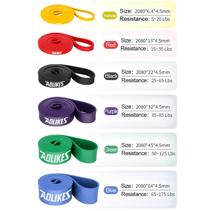 Resistance Band For Pull Up Assistance Heavy Duty Workout Stretch Fitness Assist