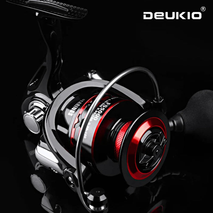 12Kg Max Drag Spinning Reel For Fishing Metal Spool 2000 7000 Size