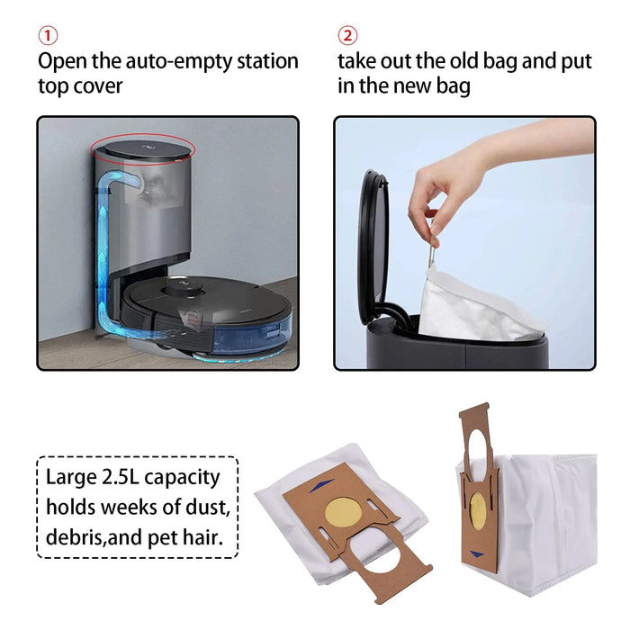 Robot Vacuum Dust Bag For T9/T8/N8 Series