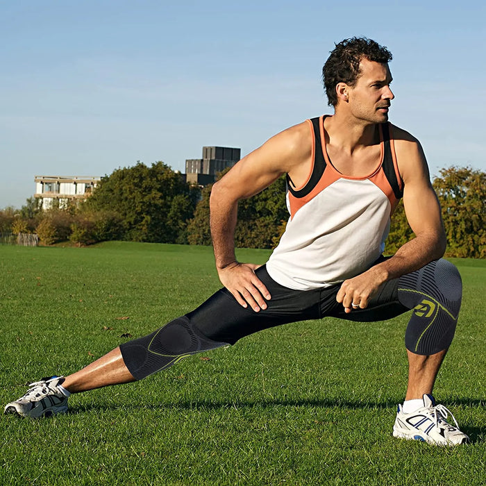 2 Pack Compression Knee Brace Women & Men Running Support Sleeve For Knee Pain