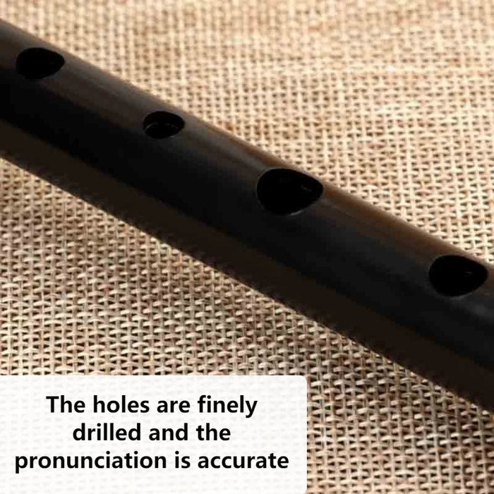 6 Hole D Key Irish Flute Vertical Blowing High Note Portable