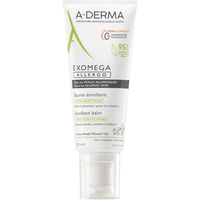 Facial Cream By Aderma Exomega Allergo 200 Ml