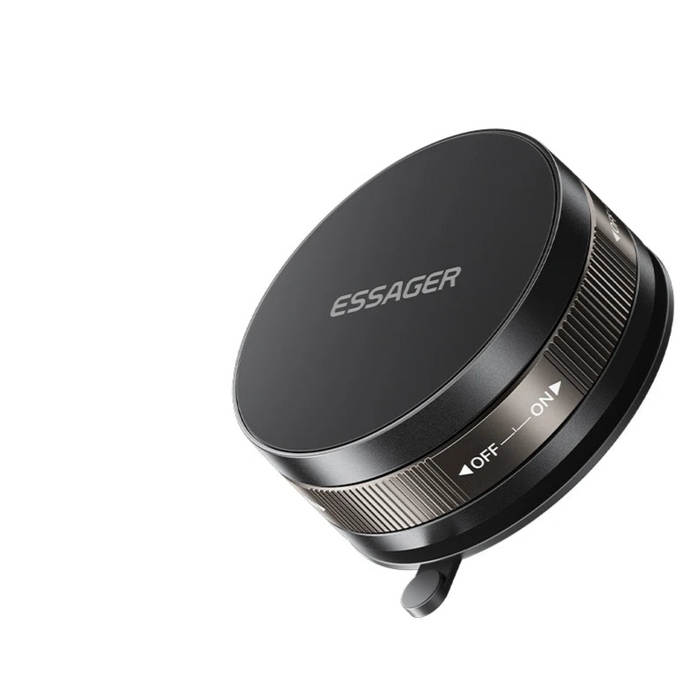 Magnetic Wall Holder Phone Stand 360°Rotation Magnetic Suction For Iphone 16 15 14 13 Pro Max For Kitchen Bathroom Glass