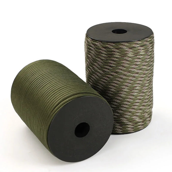 9 Core 100M Military Paracord Rope 4Mm For Survival