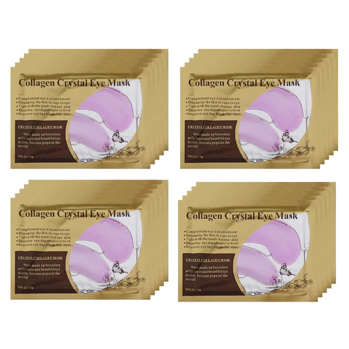 40 Piece Gold Collagen Eye Mask Anti Dark Circles Firming & Moisturizing