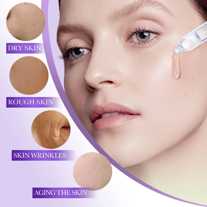 30 Piece / Box Retinol Vitamin C Hyaluronic Acid Serum For Face Moisturizing