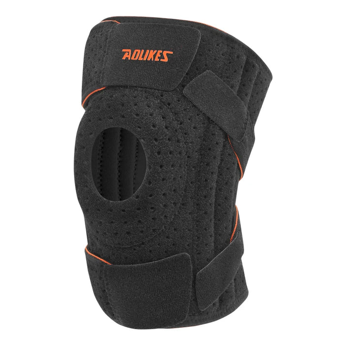 Knee Brace With Side Stabilizers & Gel Pads Maximum Pain Support & Fast Recovery For Men & Women