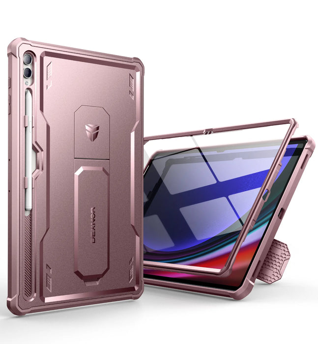 For Samsung Galaxy Tab S9 / S8 / S10 Ultra Heavy Shockproof Full Body Protective Case With Pen Holder Built In Screen Protector