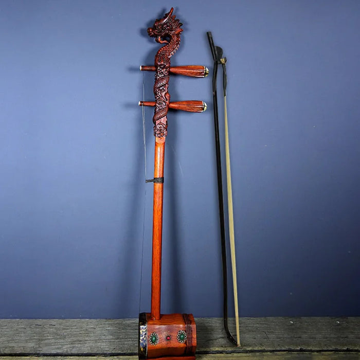 Traditional 2 String Rosewood Erhu For Adult Beginners