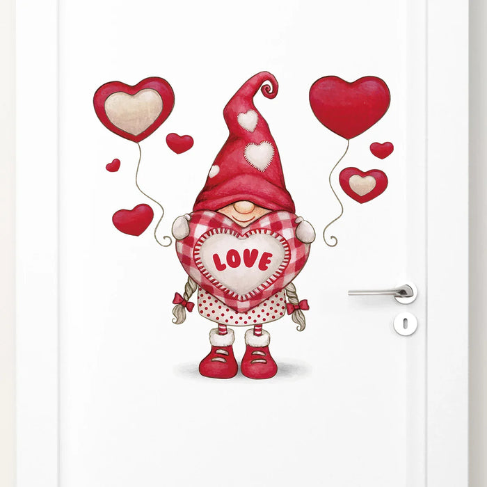 Adorable Cartoon Love Elf Wall Sticker For Kids Room