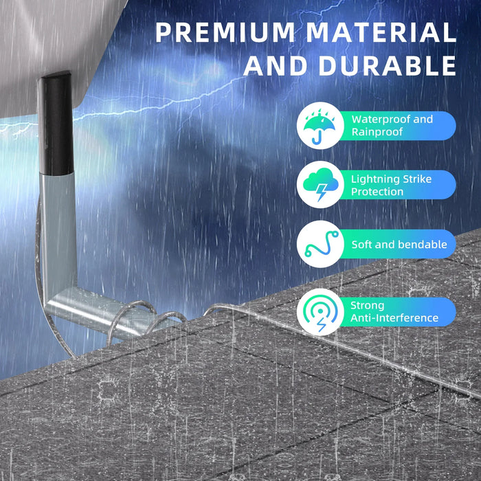 2M Starlink Router Extension Cable 1200Mbps Transfer Rate Plug & Play Repair Kit