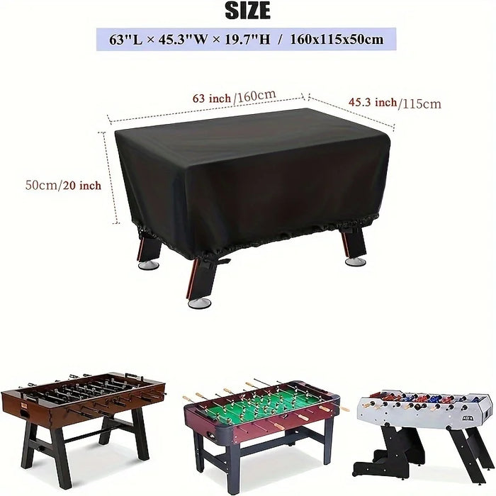 Waterproof Table Football Cover 1Pc 160 X 115 X 50 Cm