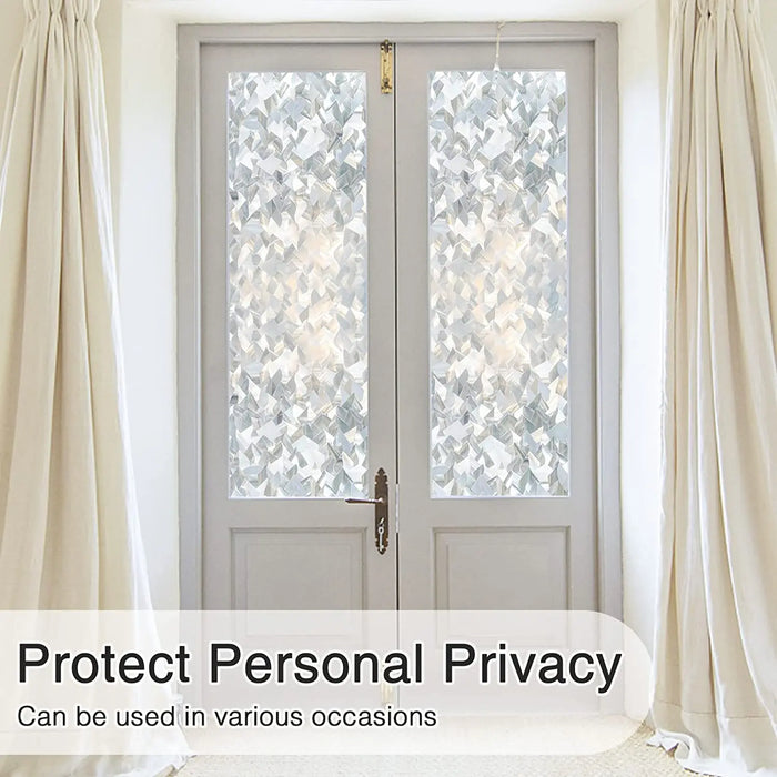 Stained Glass Window Film - Decorative Privacy Covering