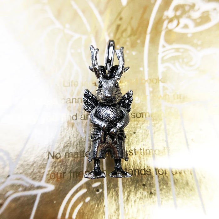 925 Sterling Silver Summer Strange Rabbit Pendant Rebel Jewelry For Women & Men