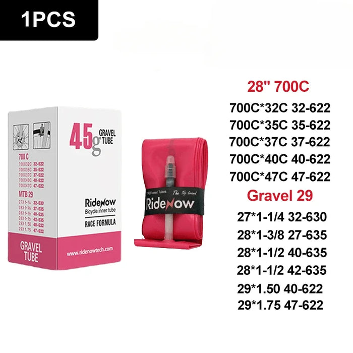 Tpu Bike Inner Tube 700C 700X18 47C Road Bicycle Tire Mtb Camera 29X1.5 1.75