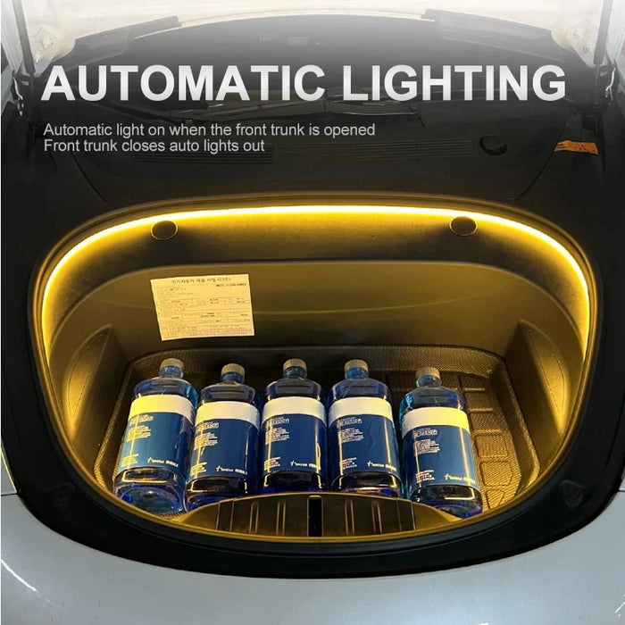 Model 3 Y Front Trunk Led Strip Waterproof & Bright