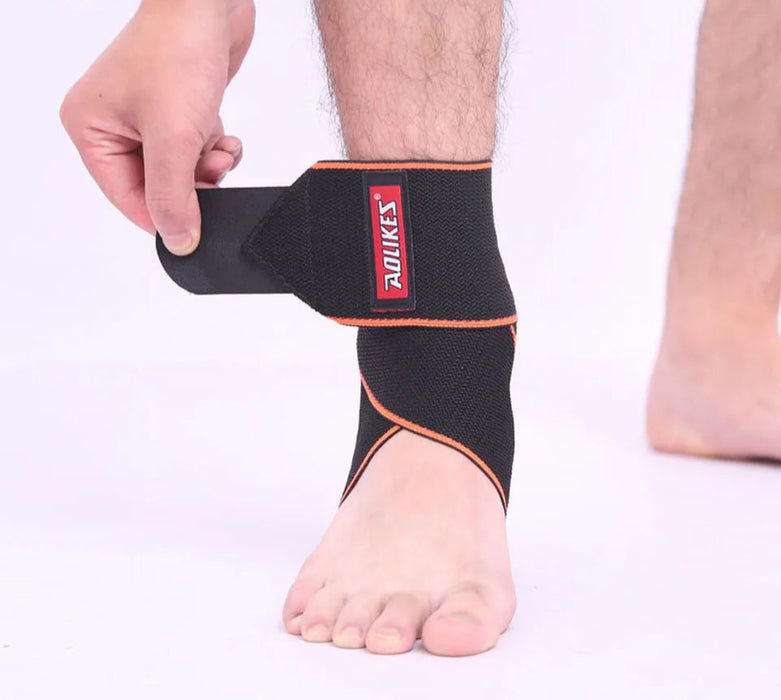 Adjustable Ankle Brace Breathable Nylon Material Super Elastic & Comfortable Ideal For Sports
