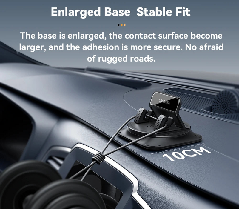 Anti-Slip Car Silicone Holder 360 Degree Car Dashboard Stand Cell Phone Mount For Iphone Samsung Xiaomi Huawei Universal