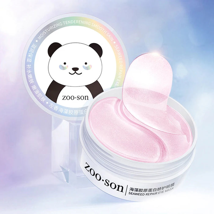 60 Gold Crystal Collagen Eye Masks Moisturizing Firming Anti Dark Circles