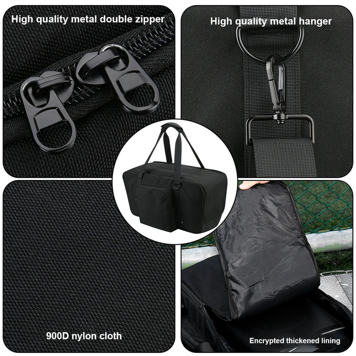 Storage Bag For Jbl Partybox Club 120 Portable Party Speaker Protective Case Portable Speaker Carry Case With Shoulder Strap