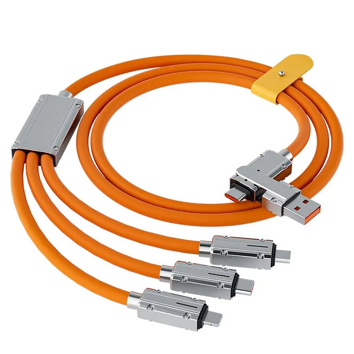 Multi Use 5 In 1 Usb C Charging Cable 120W 4Ft