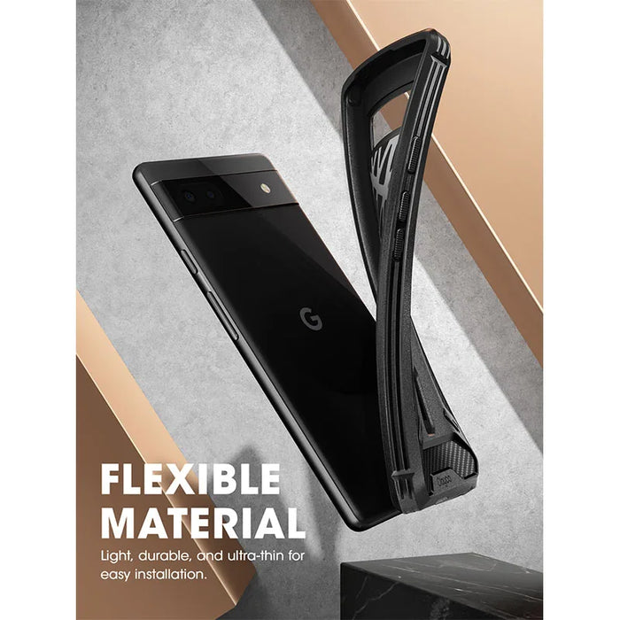 For Google Pixel 6A 2022 Shock-Absorption Heavy Duty Protective Slim Wallet Phone Case