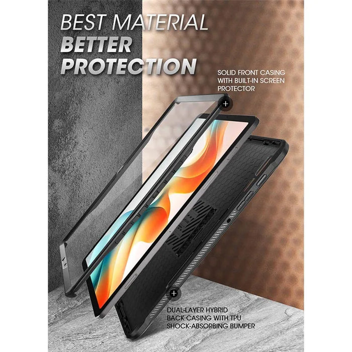 For Samsung Galaxy Tab S10 Plus / Tab S9 Plus 12.4" Ub Pro With Built-In Screen Protector Rugged Protective Case