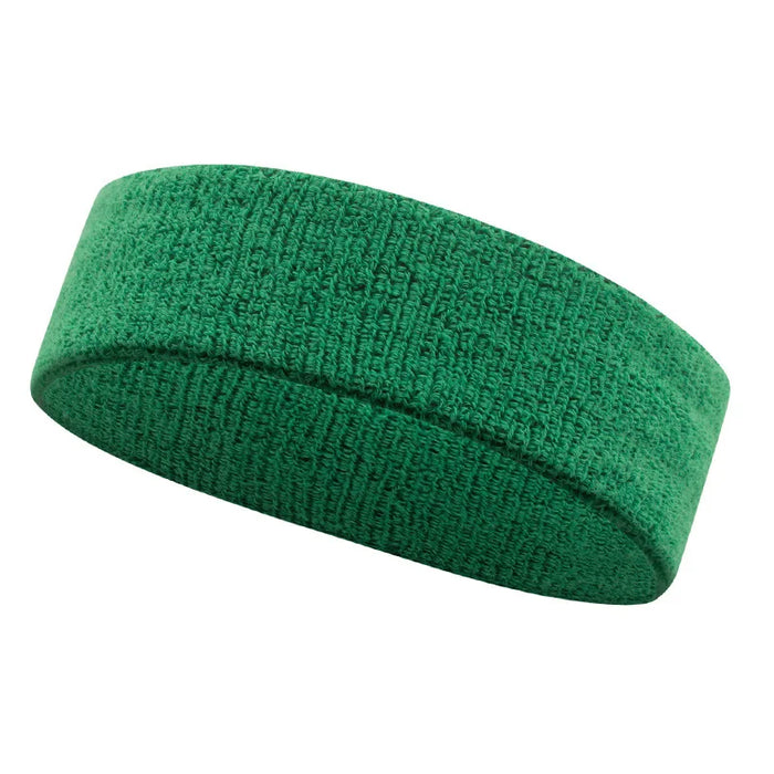 Stretchy Cotton Headband For Sports & Fitness Unisex Sweatband